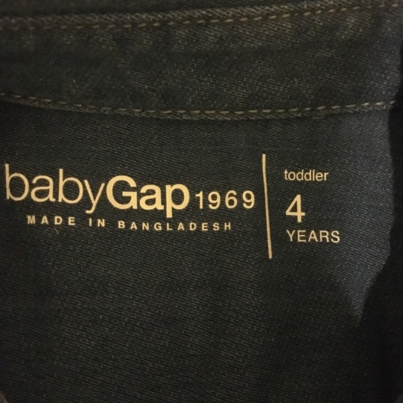 Gap Toddler Boy Soft Denim Shirt - Picture 3 of 3